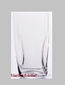 6er GABRIEL GLAS Wasserglas Quetsch Glas Aqua *versandfrei
