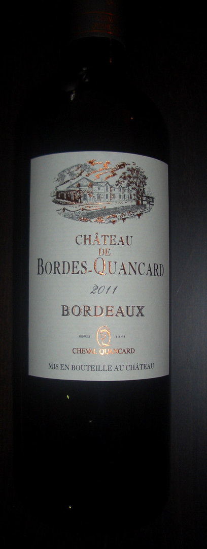 Bordeaux Bordes Quancard 2014