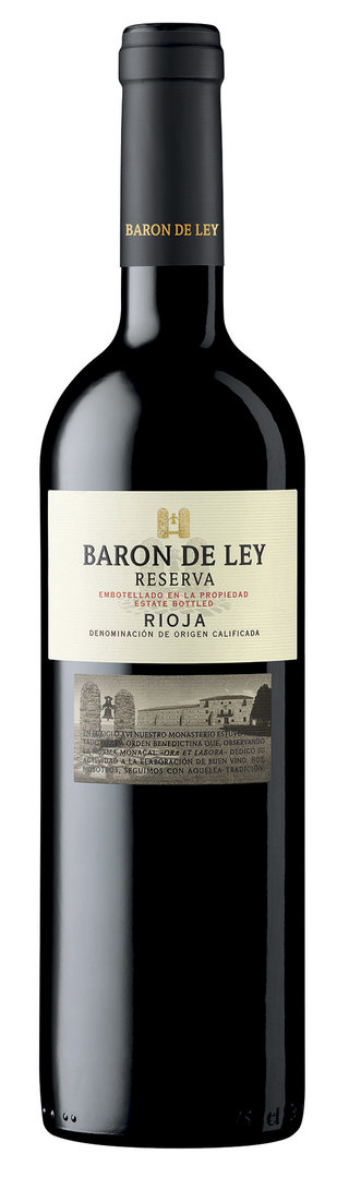 0,5 Liter Flasche Baron de Ley Reserva 2016