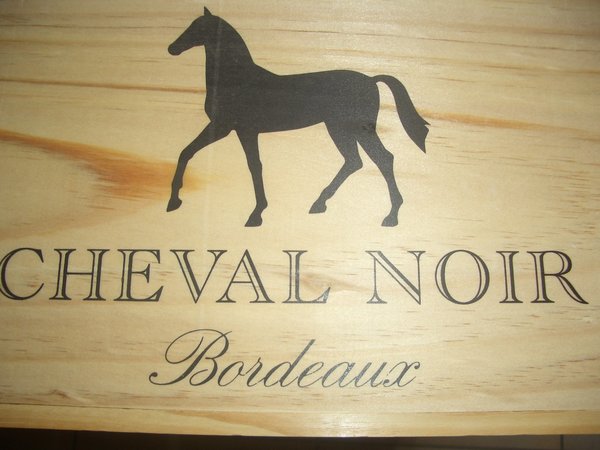 6er Cheval Noir 2020 Bordeaux original Holzkiste